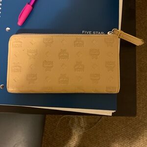 mcm wallet wristlet